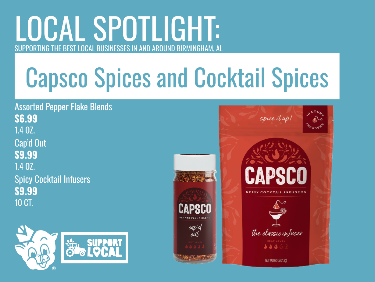Capsco Spices Now Available at Piggly Wiggly Birmingham: Spice Up Today!
