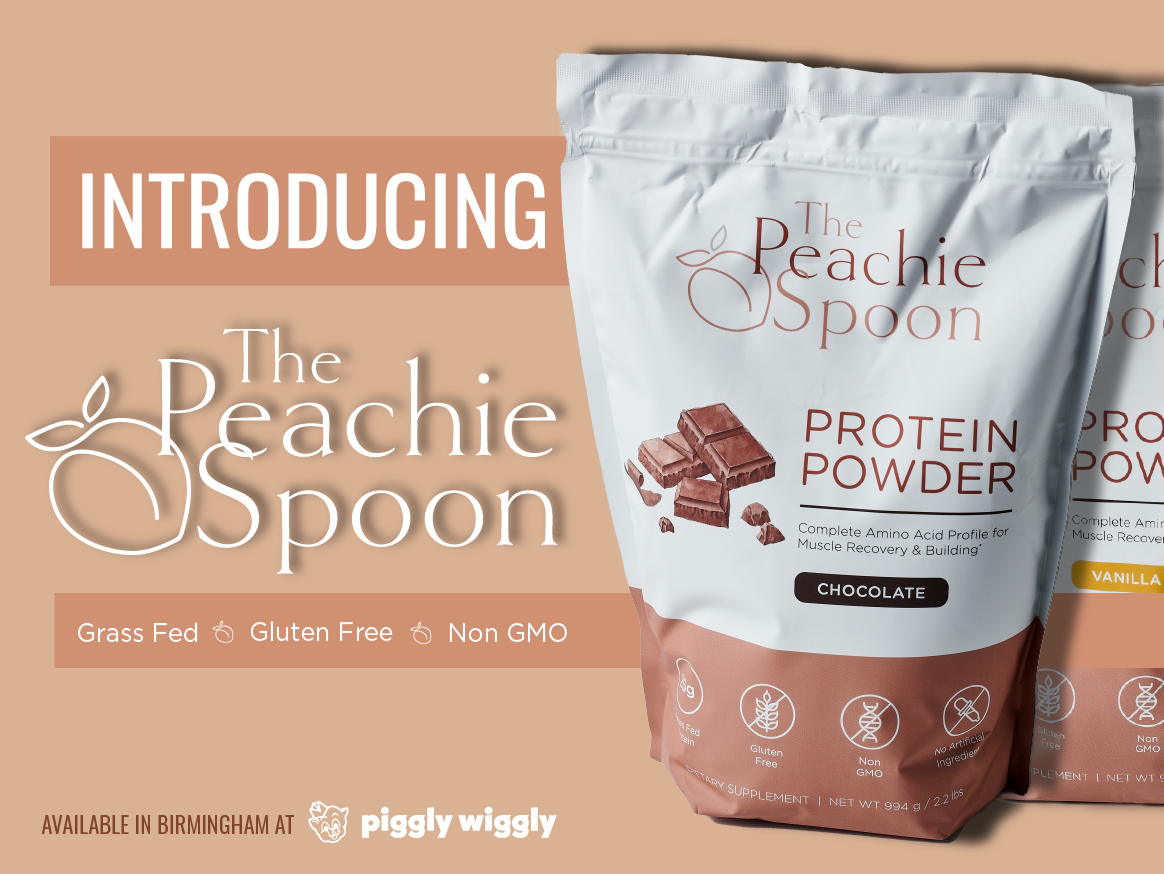 Peachie Spoon Protein Powder Now at Piggly Wiggly!