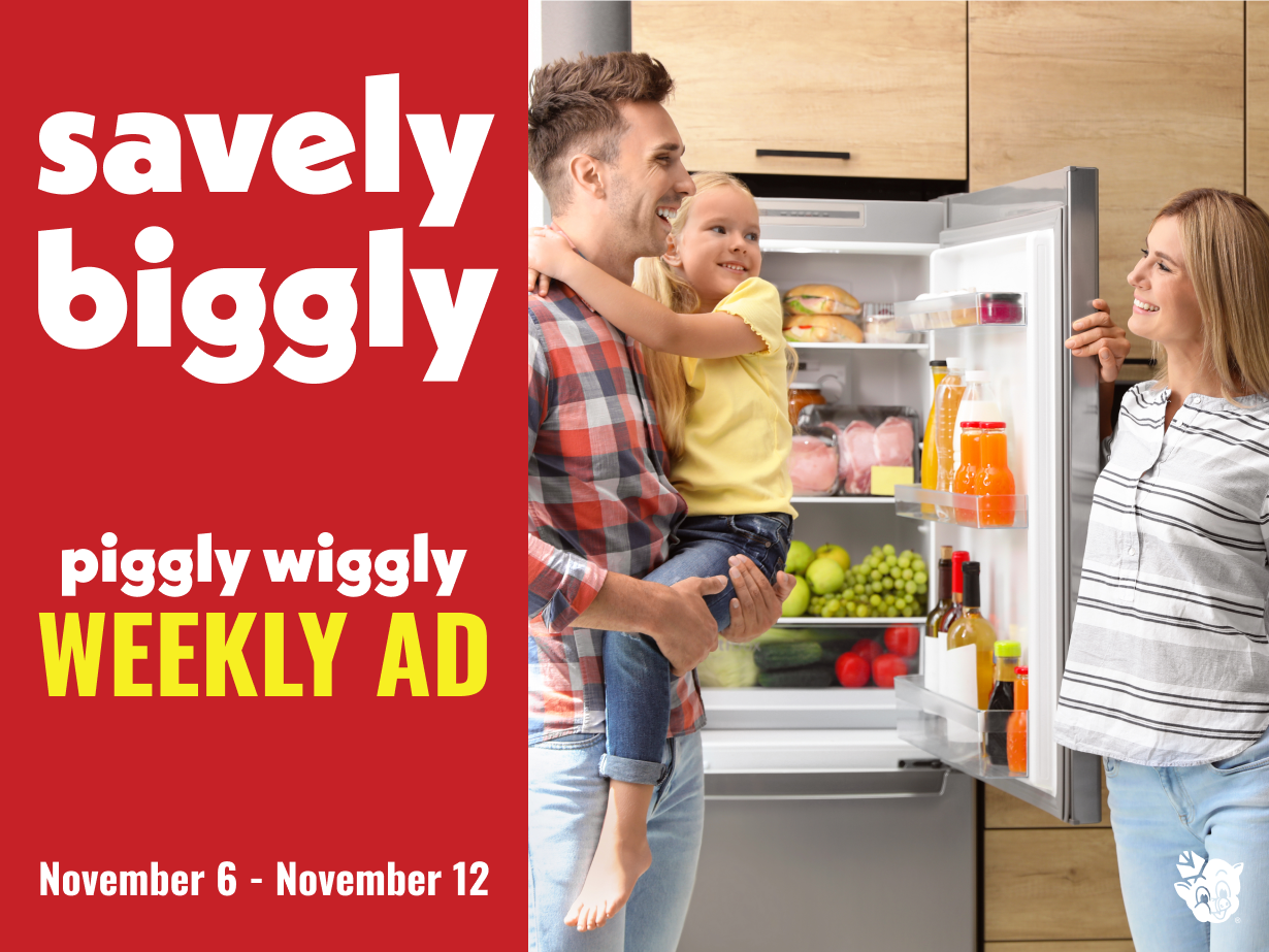 Save Big with Piggly Wiggly’s Weekly Offer ( Nov 6 to Nov 12)