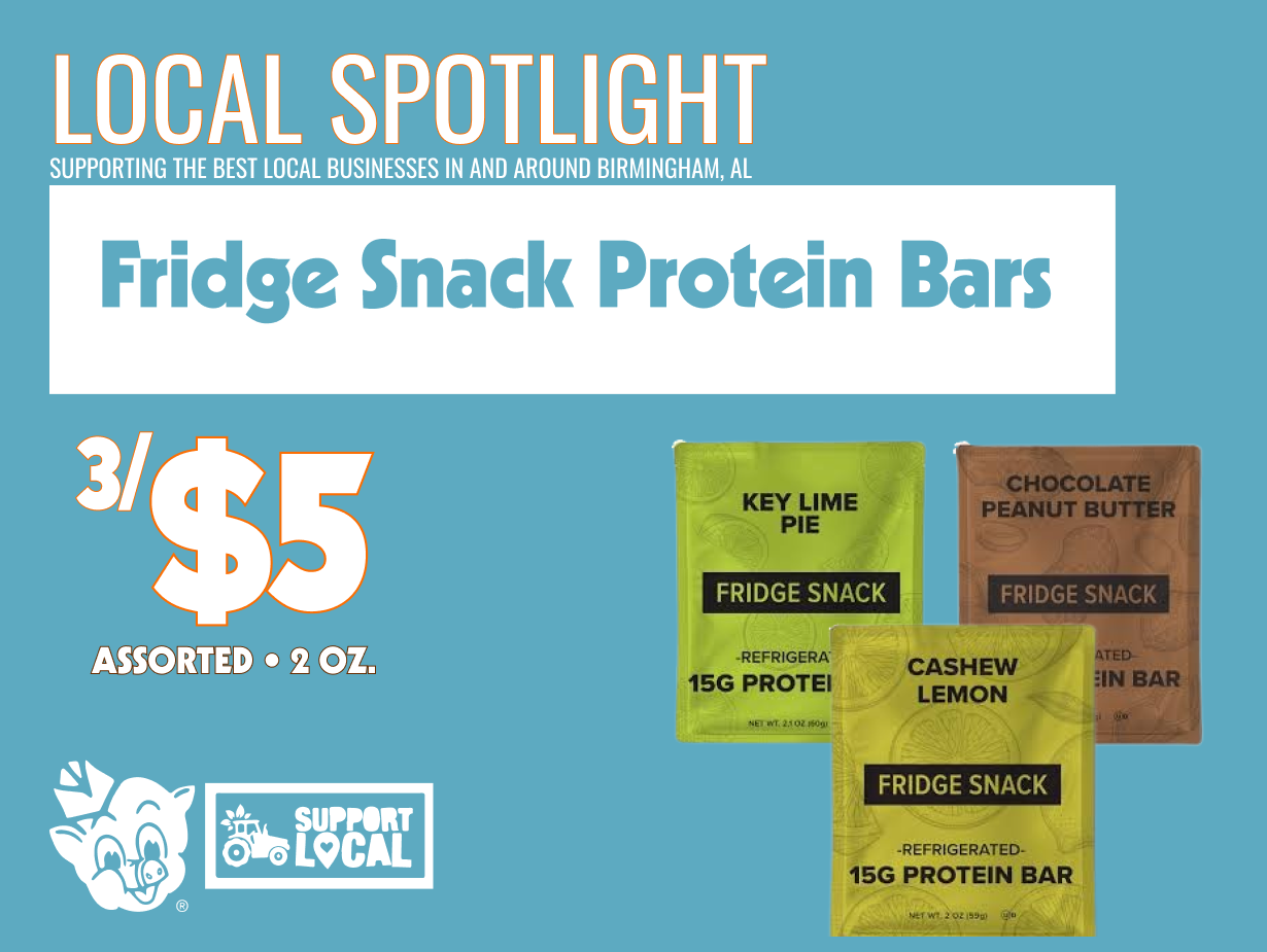 Spotlight on Fridge Snack Protein Bars: A Local Favorite for Healthy Snacking!