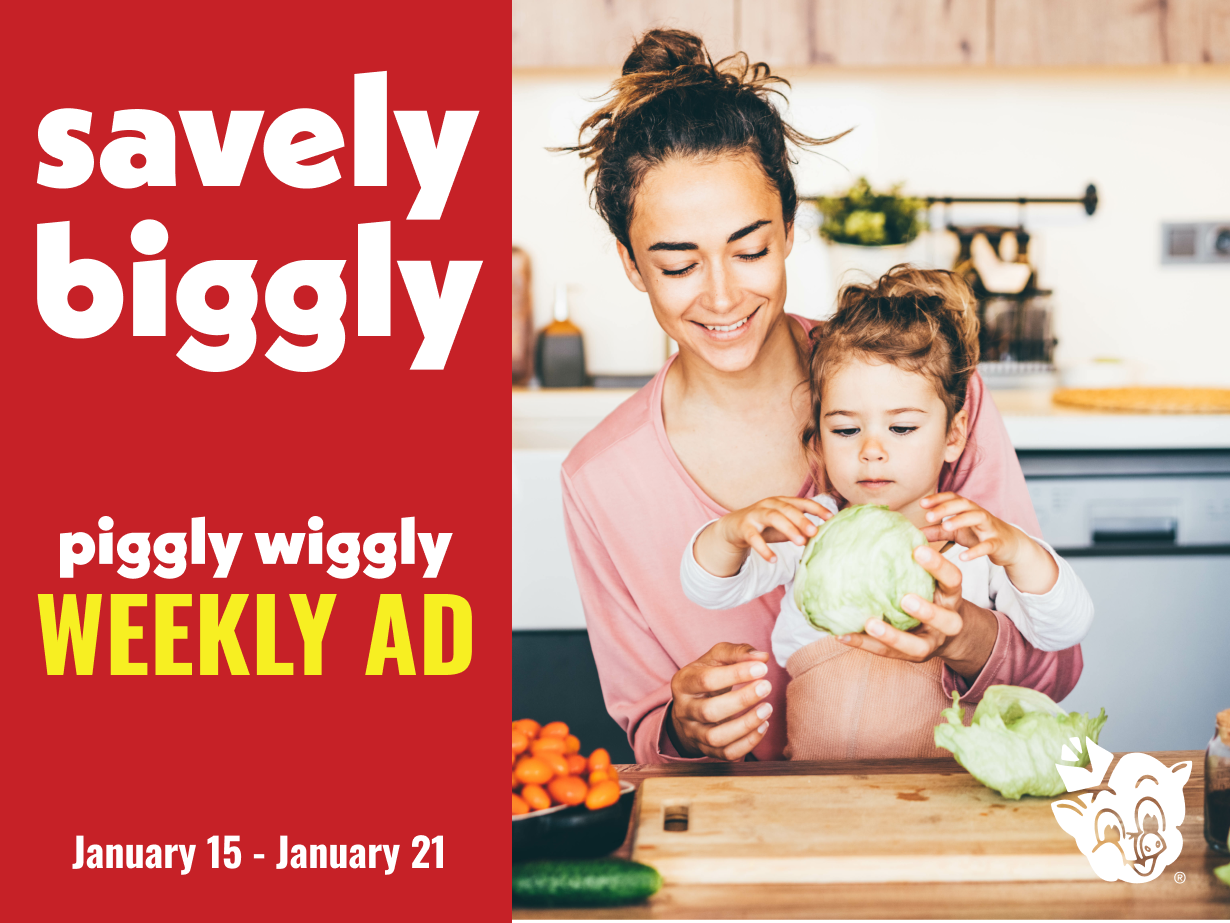 Weekly Ad Deals at Piggly Wiggly Birmingham: Bluff Park, Clairmont, Crestline, Dunnavant Valley, Homewood, River Run | January 15 – January 21, 2025