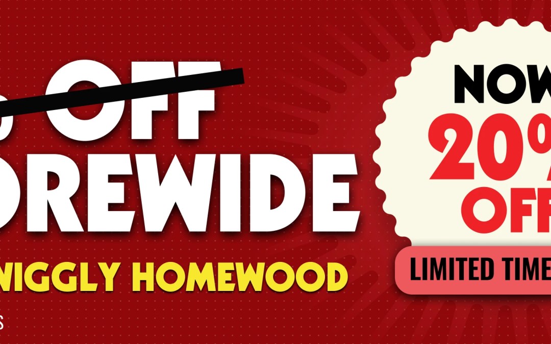 Everything Must Go: 20% Off Storewide at Piggly Wiggly Homewood – While It Lasts