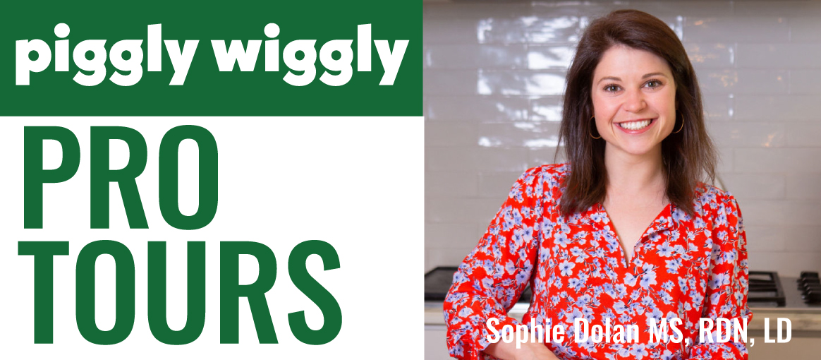 Sophie Dolan Pro Tours promotional image for the April grocery tour